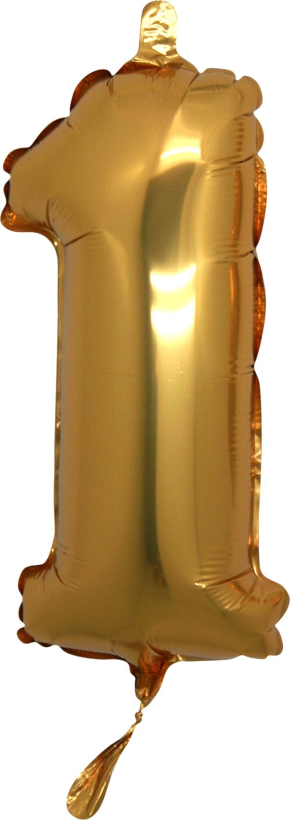 Bir rakam altn gold folyo thal kaliteli 14 inc 38 cm folyo balon